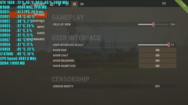 Rust GTX 1050 2GB OC | 1080p - 900p & 720p | FRAME-RATE TEST смотреть онлайн