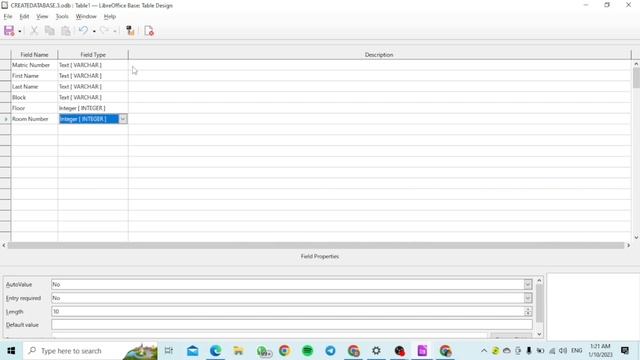 Create Database Using LibreOffice (Tables) смотреть онлайн