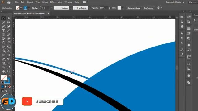 D letter Minimize logo for Beginners in Illustrator 2020 Bangla Tutorials by Go For Design #GFGD смотреть онлайн