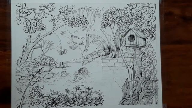 Garden Sketch | Oorja Expressions смотреть онлайн