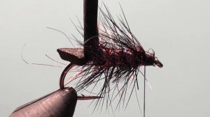 Мушка из пенки Красный Кардинал Как связать