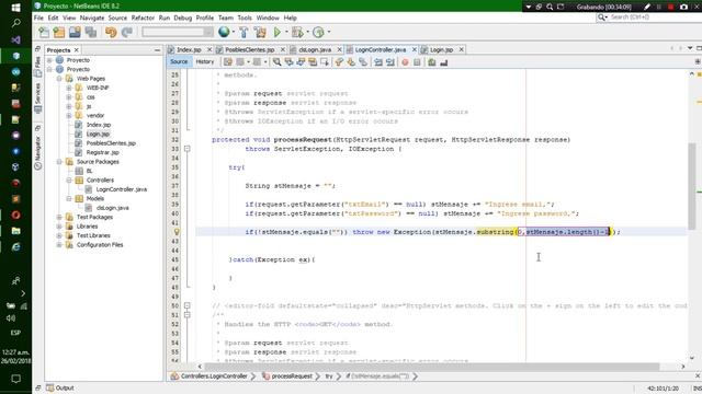 Java Web - Implementando la arquitectura MVC e interactuando con servlets metodos Get/Post - Parte смотреть онлайн