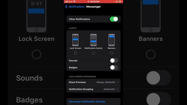 Messenger Notification not Working iPhone | Messenger notification not working iOS 16 | 2023 смотреть онлайн