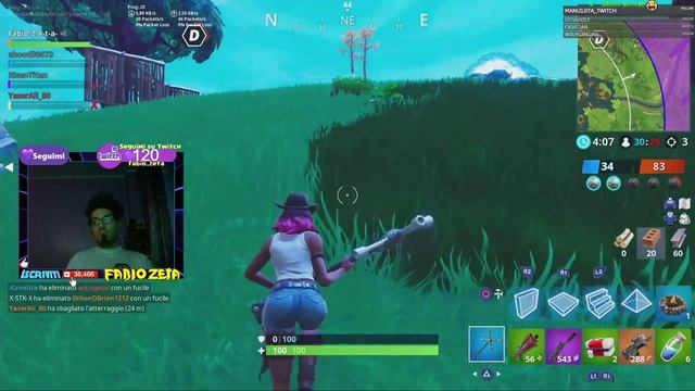 #12 A FORTNITE Online su Twitch.Tv Canale "fabio_zeta" Da Lun a Ven,dalle 21 alle 23 смотреть онлайн