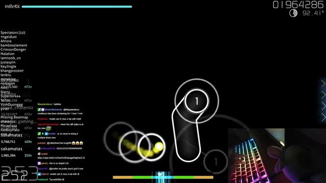 [10.04⭐Live] sakamata1 | THE ORAL CIGARETTES - Mou Ii kai? [Rain] +DT 94.14% {869pp 5❌} - osu! смотреть онлайн