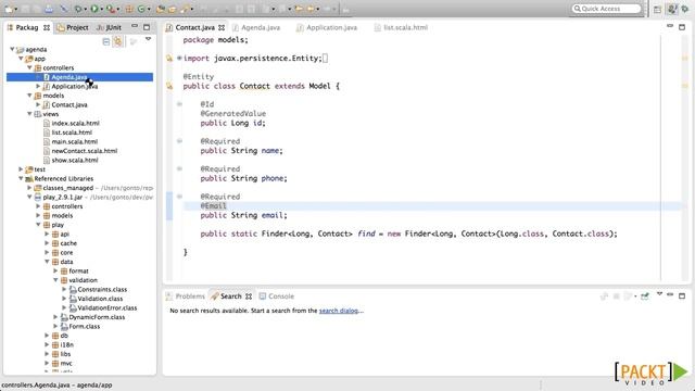 Play! Framework for Web Application Development Tutorial: Validating the Model | packtpub.com смотреть онлайн