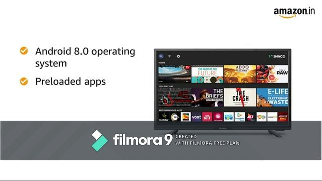 32 inch Shinco Smart T.V Available in today 06:00pm only at Rs.3,232 in AMAZONE!!! смотреть онлайн