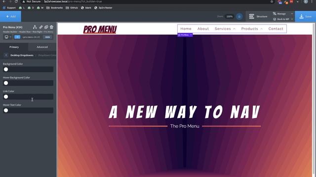 The Pro Menu Element смотреть онлайн
