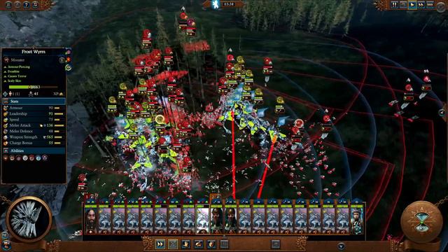 Kislev Frost Wyrm Doomstack - Total war Warhammer 3 смотреть онлайн