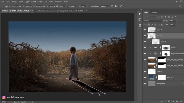 Fish Fantasy - Photoshop Manipulation Tutorial Processing смотреть онлайн
