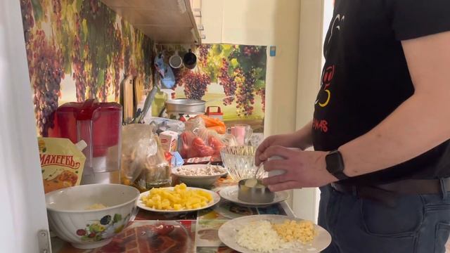 Рецепт быстрого и вкусного салатика смотреть онлайн