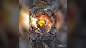 Плавка меди из металлургического шлака в домашних условиях