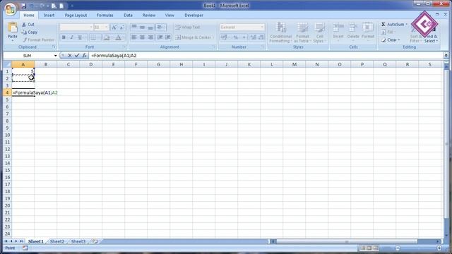 Cara Mudah Membuat Fungsi Kustom Sendiri (User Defined Function) Melalui Module VBA Microsoft EXCEL смотреть онлайн
