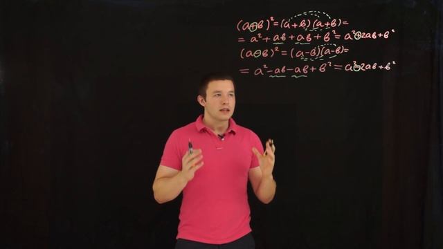 Теория. Формулы сокращенного умножения (ФСУ). Квадрат суммы. Квадрат разности (7-11 класс) смотреть онлайн