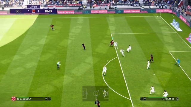 PES 2021 - Eintracht Frankfurt vs Borussia Moenchengladbach - PS4 GAMEPLAY смотреть онлайн