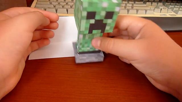 Minecraft из бумаги часть 5 Кошак (Кот) смотреть онлайн