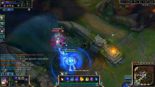 League of Legends- Sona Gameplay URF смотреть онлайн