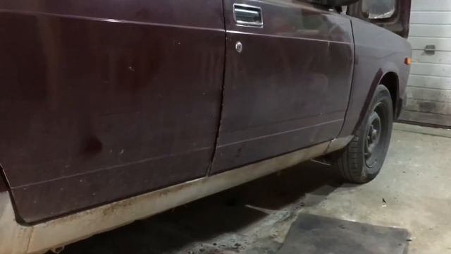 ЗАМЕНА ПОРОГОВ и ПОЛОВ ВАЗ 2107 (1 Часть) смотреть онлайн