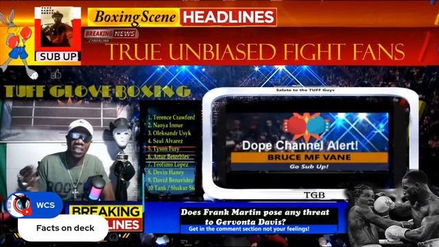 Is Frank Martin Tank Davis first 50/50 fight? (Facts over Feelings) Live 7:15pm(CT смотреть онлайн