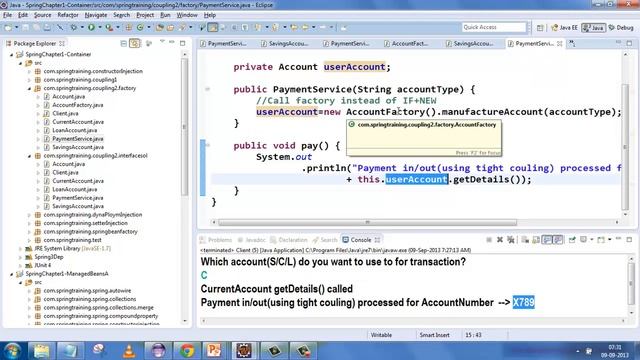 Spring Framework Core Tutorial смотреть онлайн