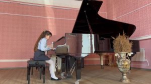 И.С. Бах. Менуэт из Французской сюиты Ми мажор. Позднякова Полина, 8 лет. Нижегородская область