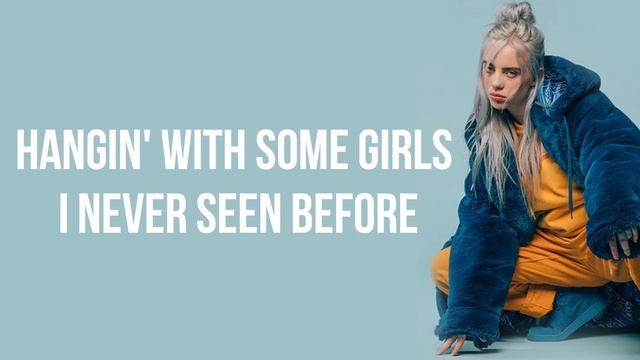 Billie Eilish - Hotline Bling [HD] lyrics смотреть онлайн