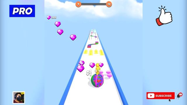 Rubber Ball - NOOB vs PRO vs HACKER vs GOD смотреть онлайн