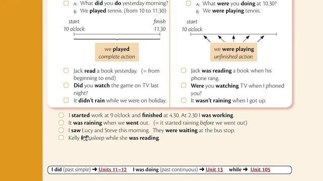 İngilis dili - Lesson 13 - Past Simple vs Past Continuous смотреть онлайн
