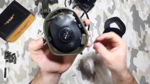 Как поменять крепление на тактических наушниках Earmor MARK3