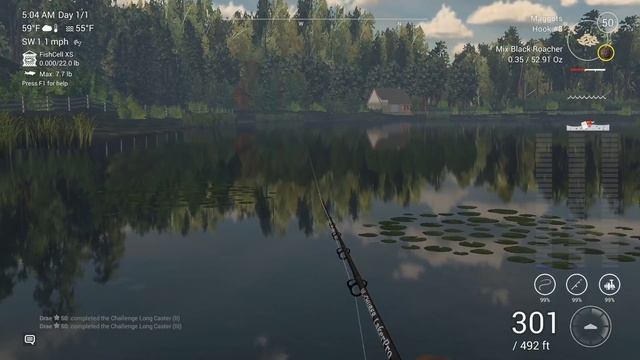 I Caught A Prehistoric Sturgeon & Other Giant Fish Species in The Fisherman - Fishing Planet смотреть онлайн