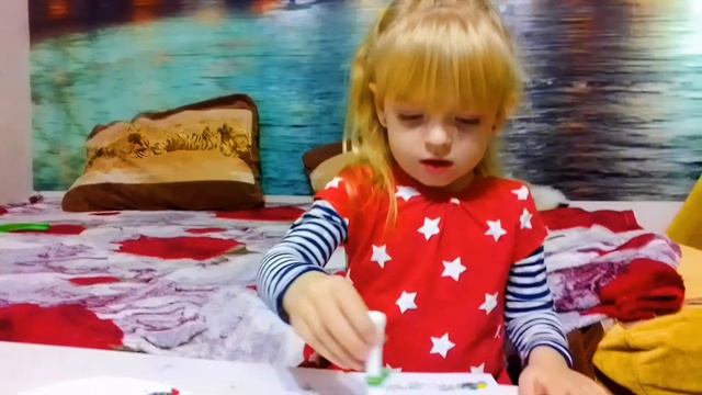 Рисуем ватными палочками смотреть онлайн