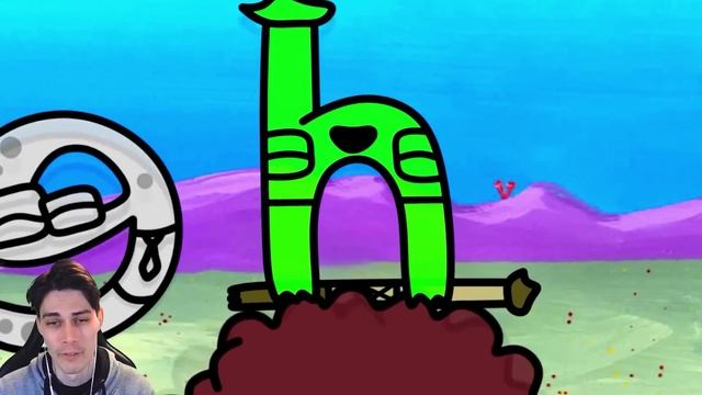 СМЕШНОЙ АЛФАВИТ, НО ЭТО ГУБКА БОБ! - Alphabet Lore [Spongebob Lore: FULL Version]