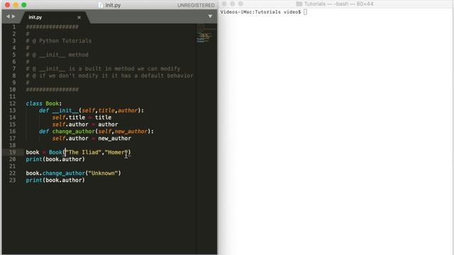 Python - The init Method смотреть онлайн