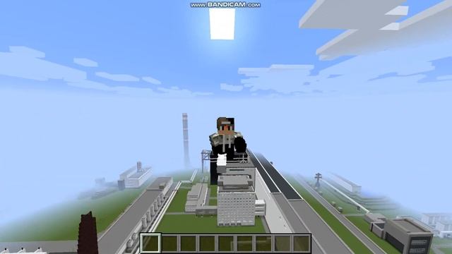 КАРТА ЧАЭС В МАЙНКРАФТЕ