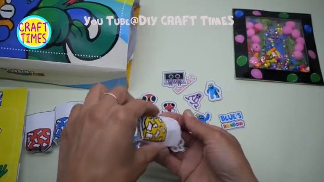 ?DIY RAINBOW FRIENDS ROBLOX/Rainbow Friends Random Box/Gaming Book смотреть онлайн