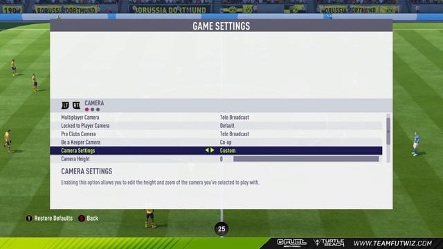 BEST CAMERA AND CONTROLLER SETTINGS IN FIFA 18 смотреть онлайн