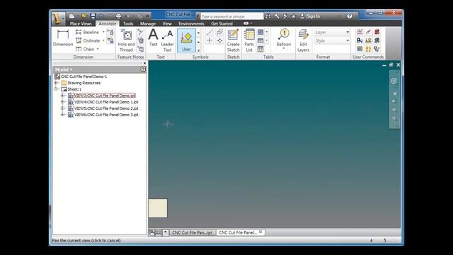 Creating CNC Cut Files using sketches & Inventor Drawings смотреть онлайн
