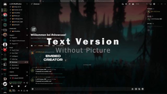 Discord Embed Creator смотреть онлайн