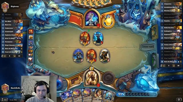King Togwaggle and Azalina on Turn 6!!! [Hearthstone Game of the Day] смотреть онлайн