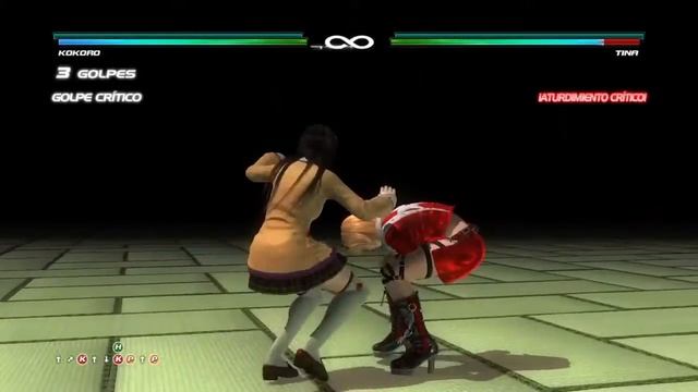 DOA5LR : Kokoro Tag Combos смотреть онлайн