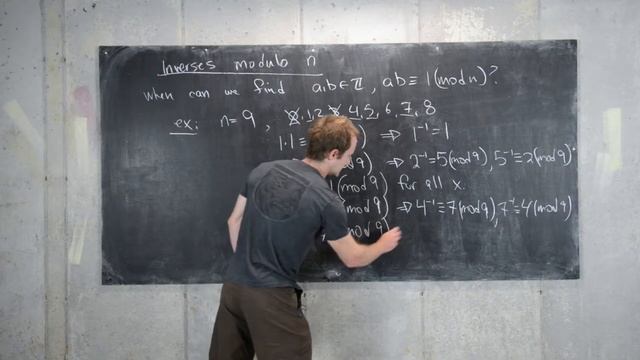 Number Theory | Inverses modulo n смотреть онлайн