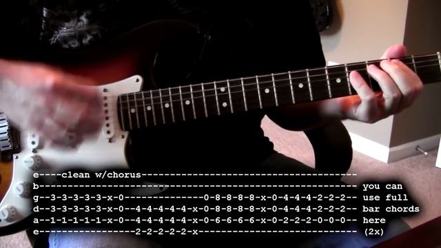 Nirvana - In Bloom guitar cover WITH TABS смотреть онлайн
