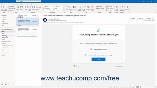 Outlook 2019 & 365 Tutorial The Navigation Pane, Reading Pane & To-Do Bar Microsoft Training смотреть онлайн
