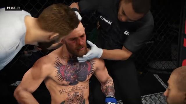 Conor McGregor vs Tony Ferguson - McGregor with some fluent violence EA SPORTS™ UFC® 3 смотреть онлайн