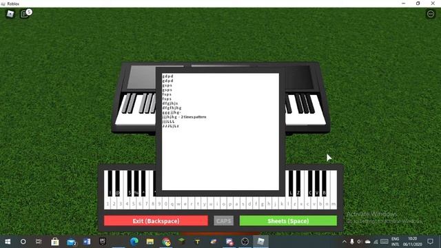 How to play gravity falls in Roblox piano (easy) смотреть онлайн
