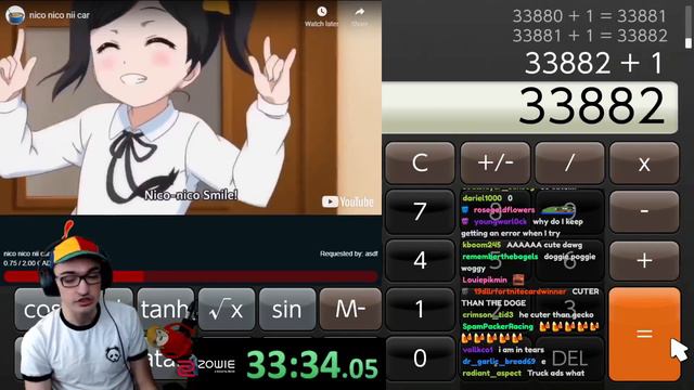 CHAT PICKS "MUSIC" (While I speedrun Calculator for Nintendo Switch) смотреть онлайн