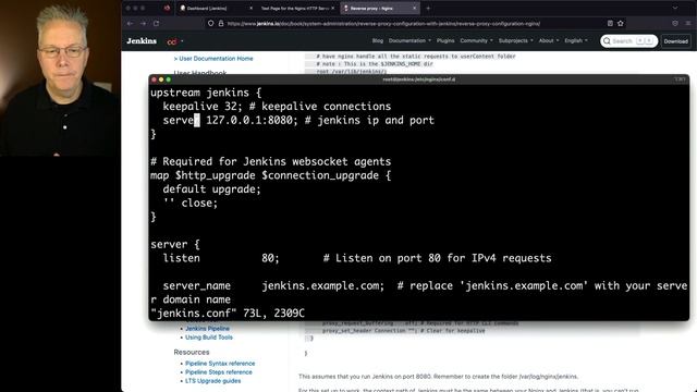 How To Configure Nginx as a Reverse Proxy for Jenkins смотреть онлайн
