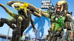 ГТА 5 МОДЫ ЧУЖОЙ И ХИЩНИК УСТРОИЛИ РЕЗНЮ В GTA 5! ОБЗОР МОДА В GTA 5 ИГРЫ ГТА МИР ВИДЕО GTA 5