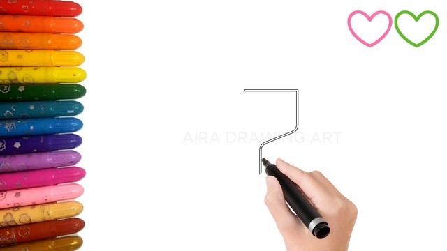 Number 7, Seven, Numberblocks, Numbers Song,123456789 Learning For Kids,Love Drawing,Counting Numbe