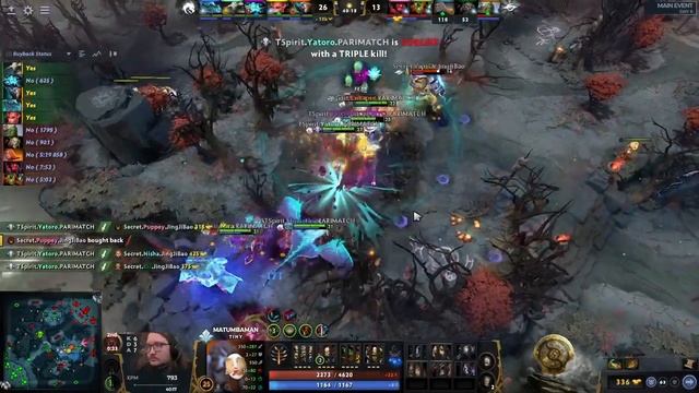 Winters Curse into RP game winning play by Team Spirit смотреть онлайн